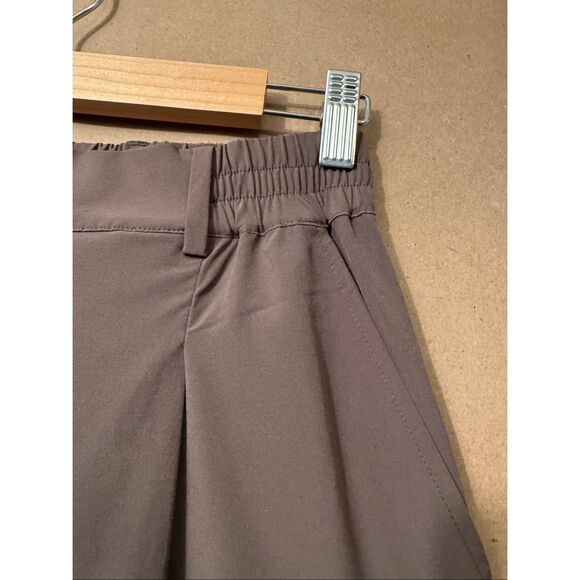 ALO High-Waist Pursuit Trouser- Chocolate Brown - Picture 7 of 12